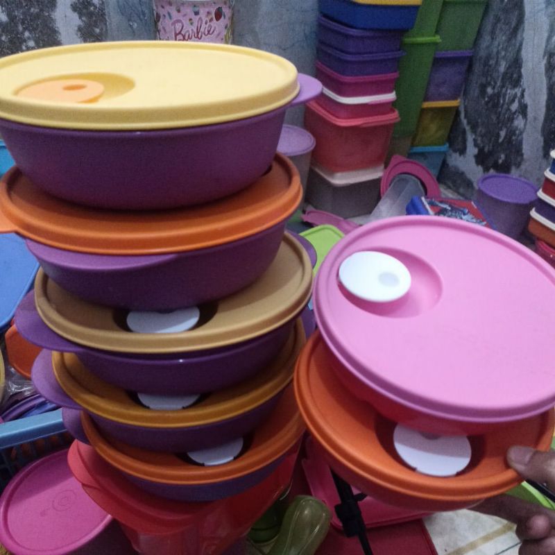 Jual Cwl Besar Dan Cwl Mini Tupperware Prelove Sekat Shopee Indonesia