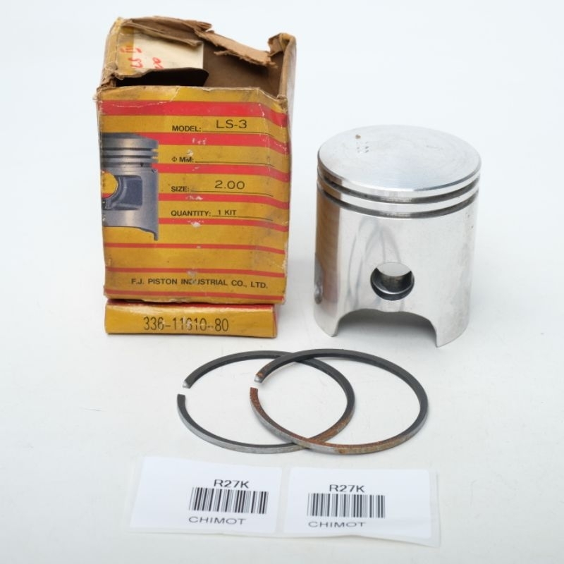 Jual Piston Seher Yamaha Ls3 oz 200 nos R27k Shopee Indonesia