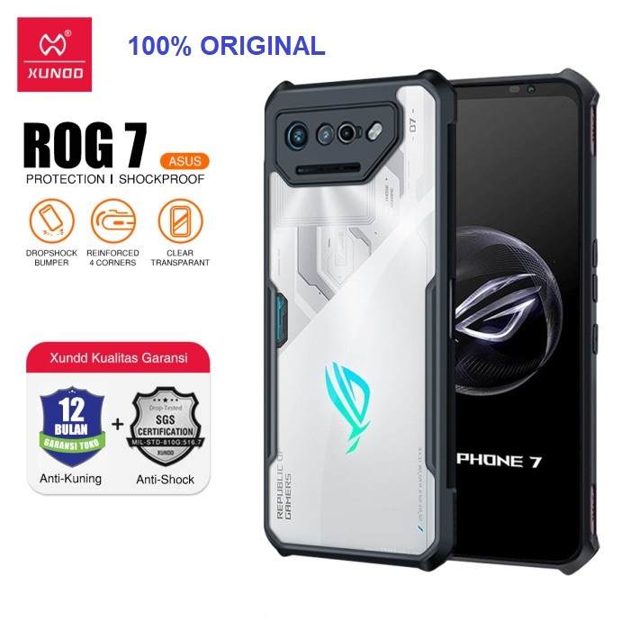 Jual XUNDD ORIGINAL Asus ROG 7 Rog7 Pro Ultimate Soft Hard Case Hybrid ...