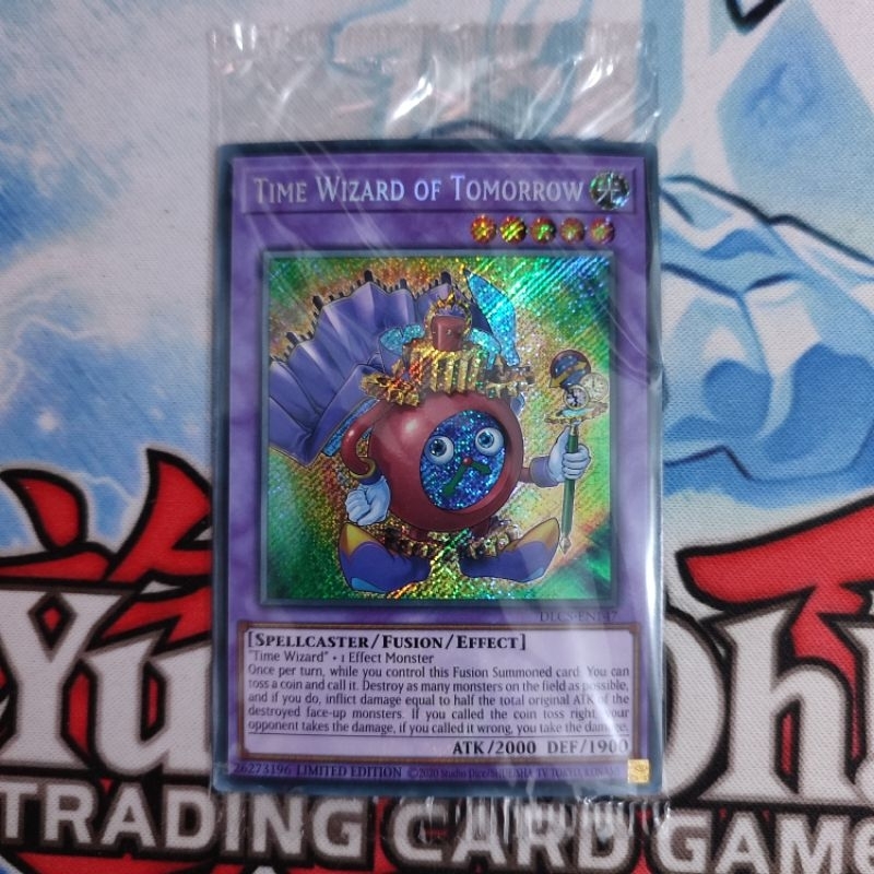 Yu-Gi-Oh! TCG: Time Wizard  Super Rare (STP1-EN008)  Speed Duel  Tournament Pack 1  NM