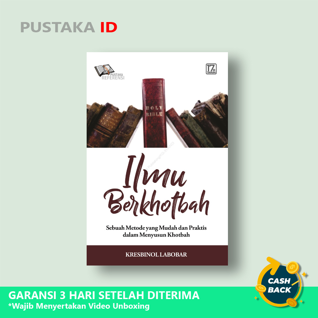 Jual Buku Ilmu Berkhotbah : Sebuah Metode Yang Mudah Dan Praktis Dalam ...