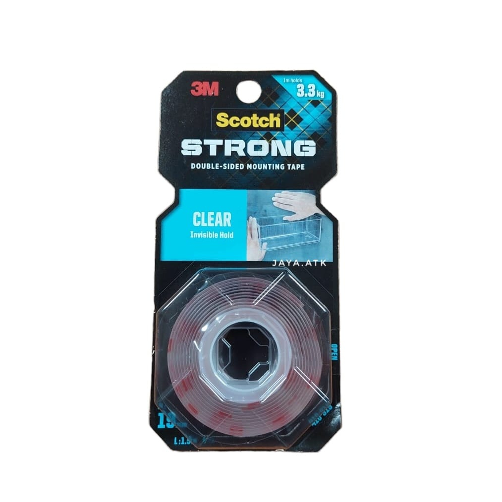 Jual M Scotch Double Tape Vhb Mounting Transparan C Mm X M Shopee Indonesia