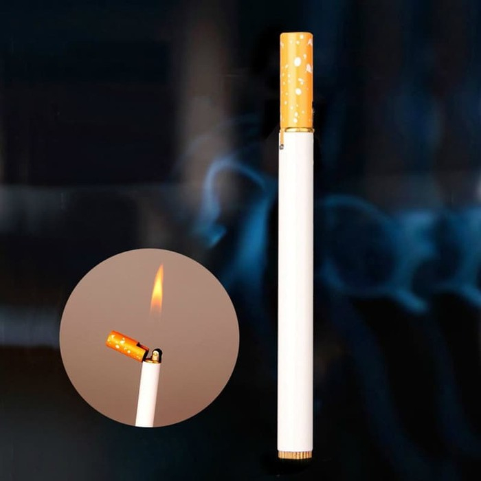 Jual Korek Api Gas Fire Lighter Desain Rokok Batang Cigarette Unik ...