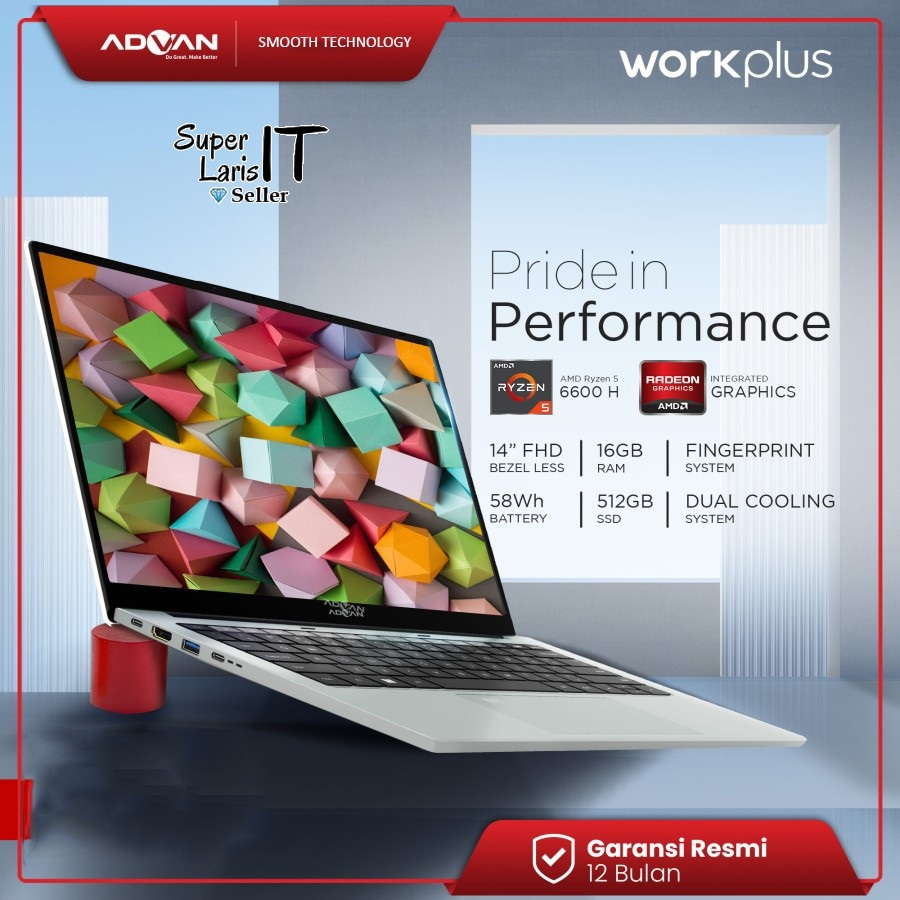 Jual Advan Workplus Ryzen 5 Terlengkap & Harga Terbaru Juli 2026 ...