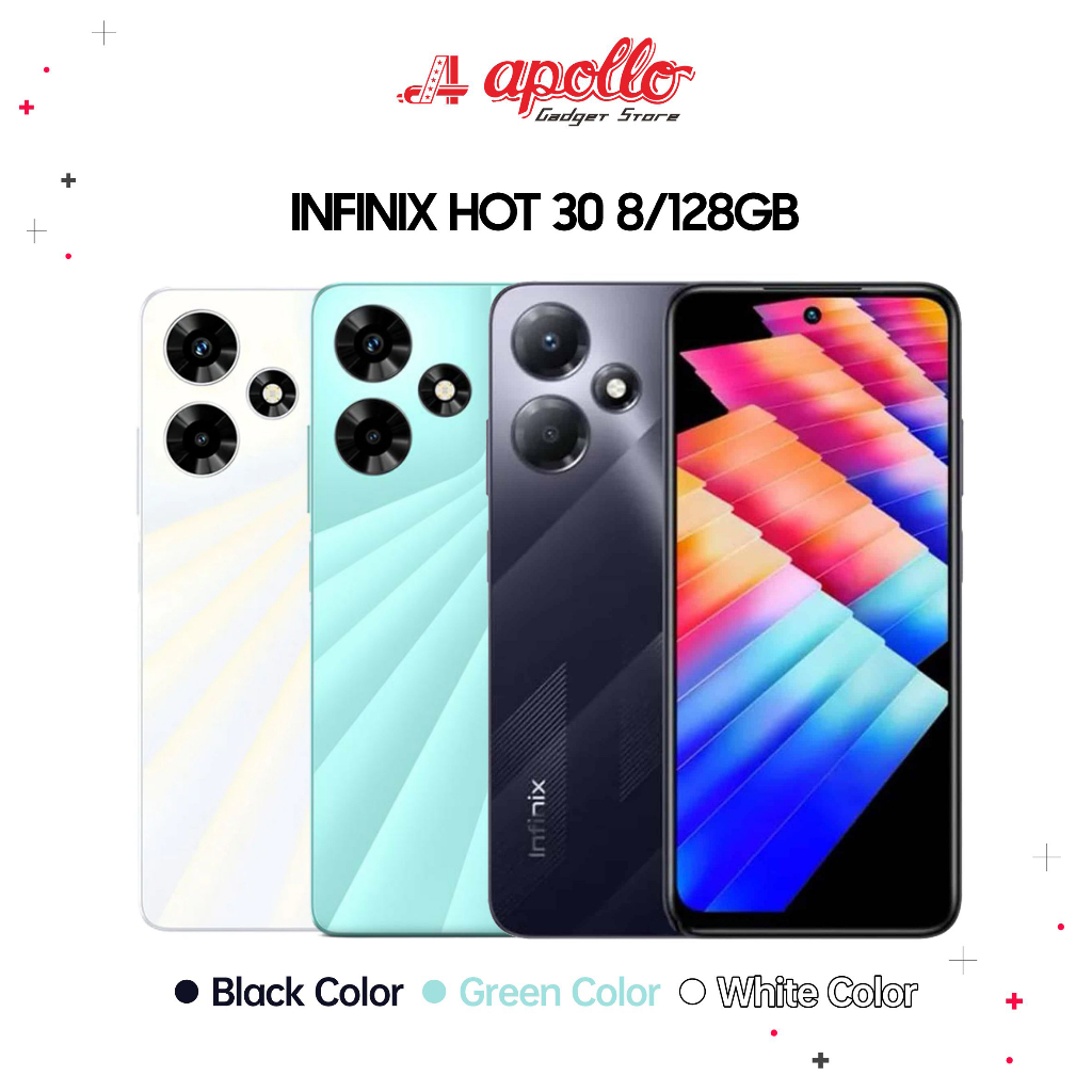 Jual Infinix Hot 30 8/128GB Garansi Resmi Indonesia | Shopee Indonesia