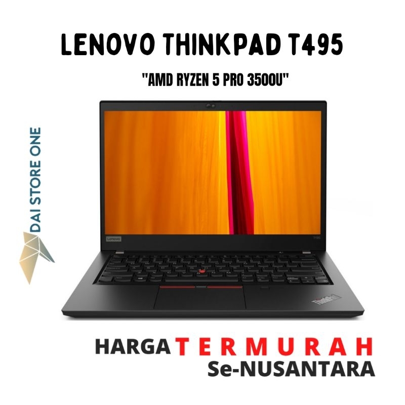 Jual Lenovo Thinkpad T495 AMD Ryzen 5 Pro 3500U 16GB SSD 1TB Mulus ...