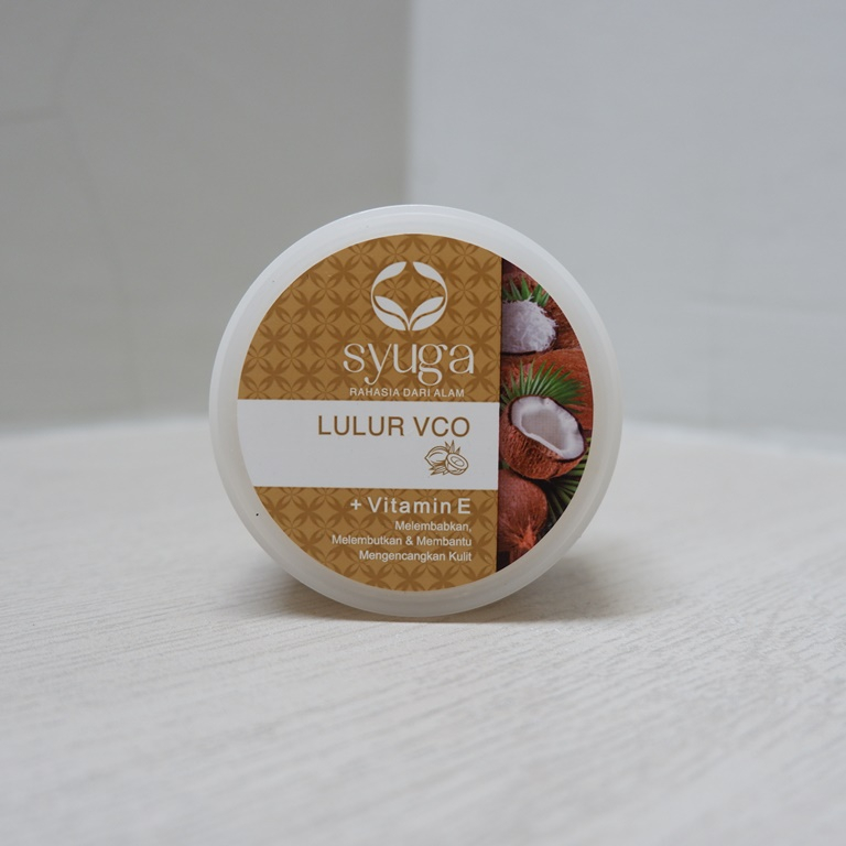 Jual Syuga Lulur Scrub VCO With Vitamin E 100gr | Shopee Indonesia