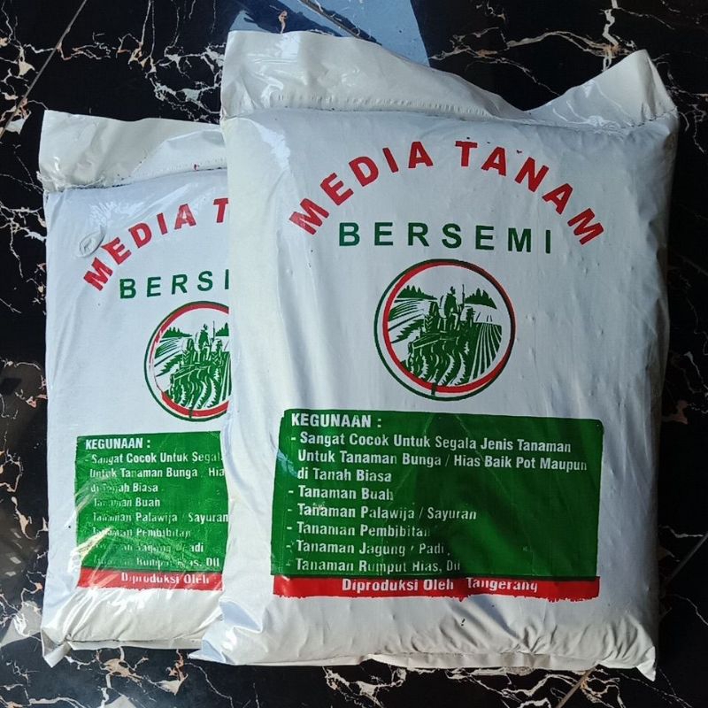 Media Tanam Kompos, satu karung 6 kg