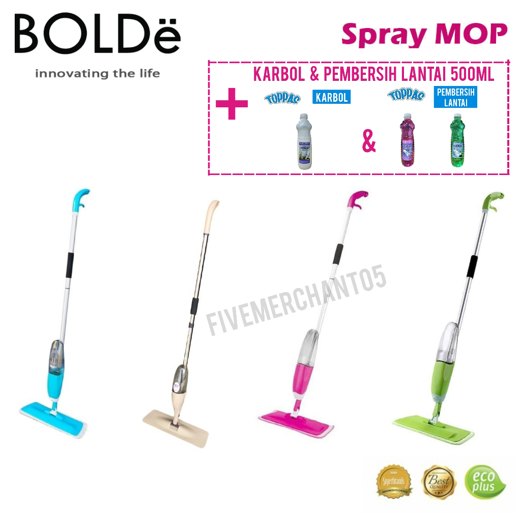 Jual Alat Pel Semprot Bolde Spray Mop Ultima Alat Pel Bolde Spraymop ...