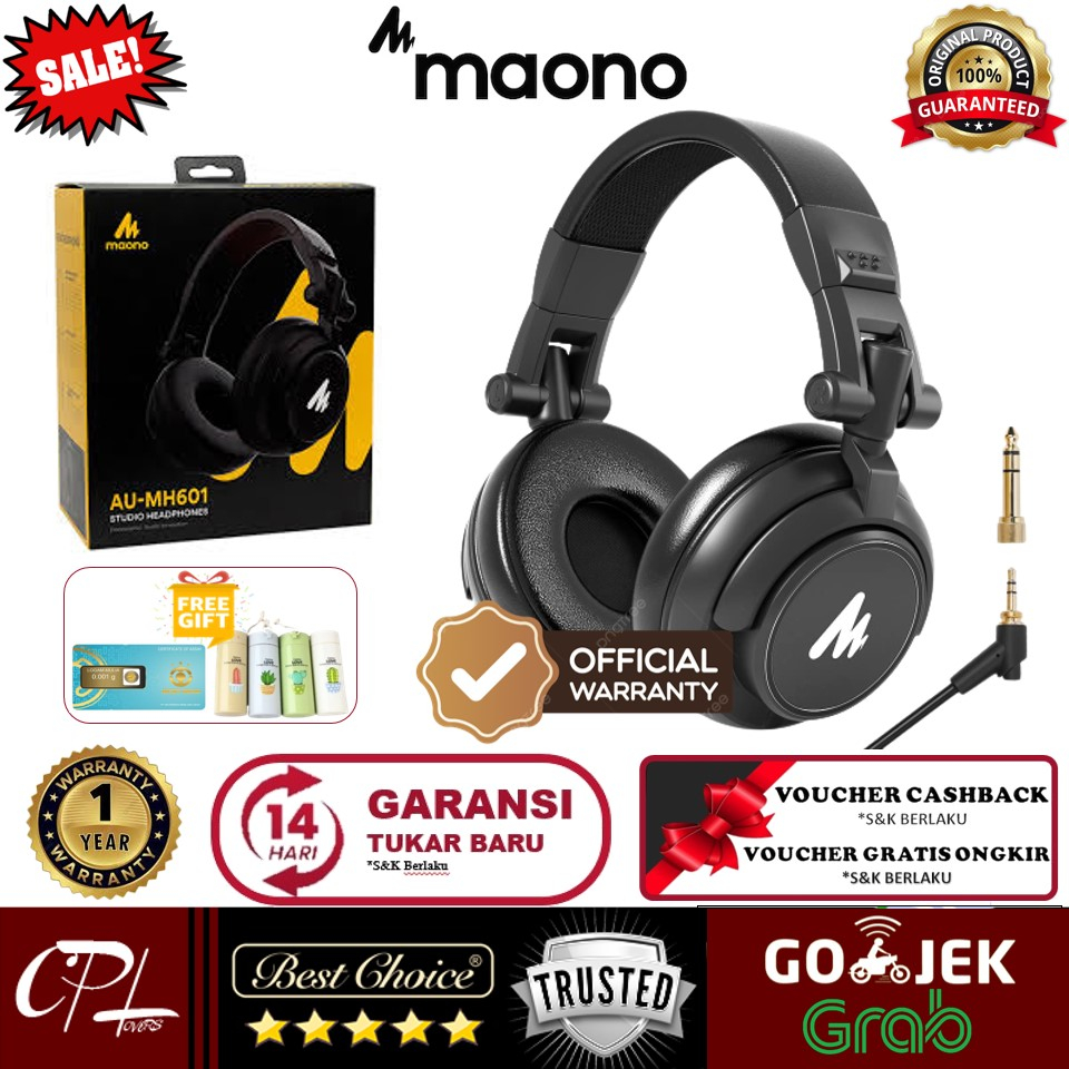 Jual Maono AU-MH601 Studio Headphone / Maono AU MH601 - GARANSI RESMI ...