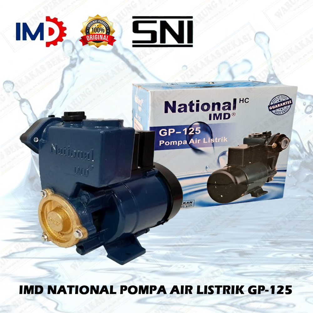 Jual National Pompa Air Listrik Sumur Bor Water Pump Ukuran Pipa 1 Inch ...