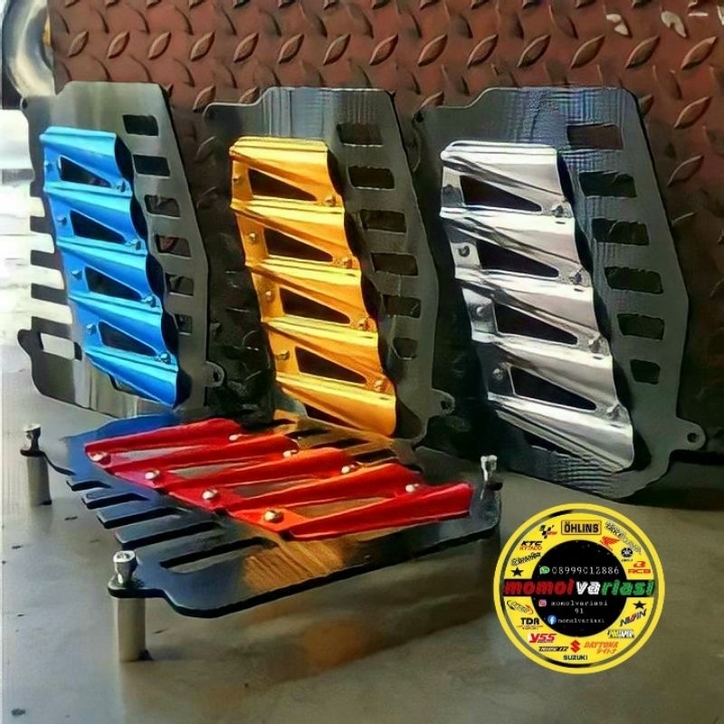 Jual cover radiator nmax old - nmax new - aerox - lexi cnc | Shopee ...