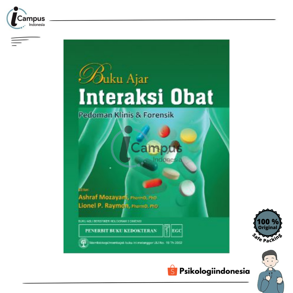 Jual Buku Ajar Interaksi Obat Pedoman Klinis And Forensik Shopee Indonesia