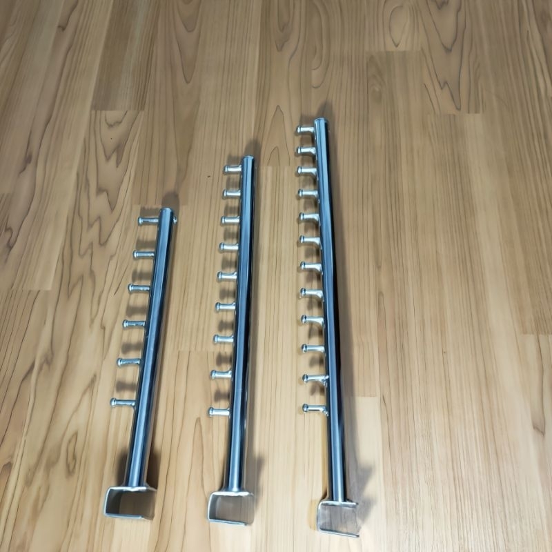 Jual hanger suling stainless / gantungan suling kuat / display suling ...