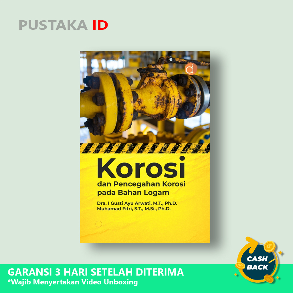 Jual Buku Korosi Dan Pencegahan Korosi Pada Bahan Logam - Original ...