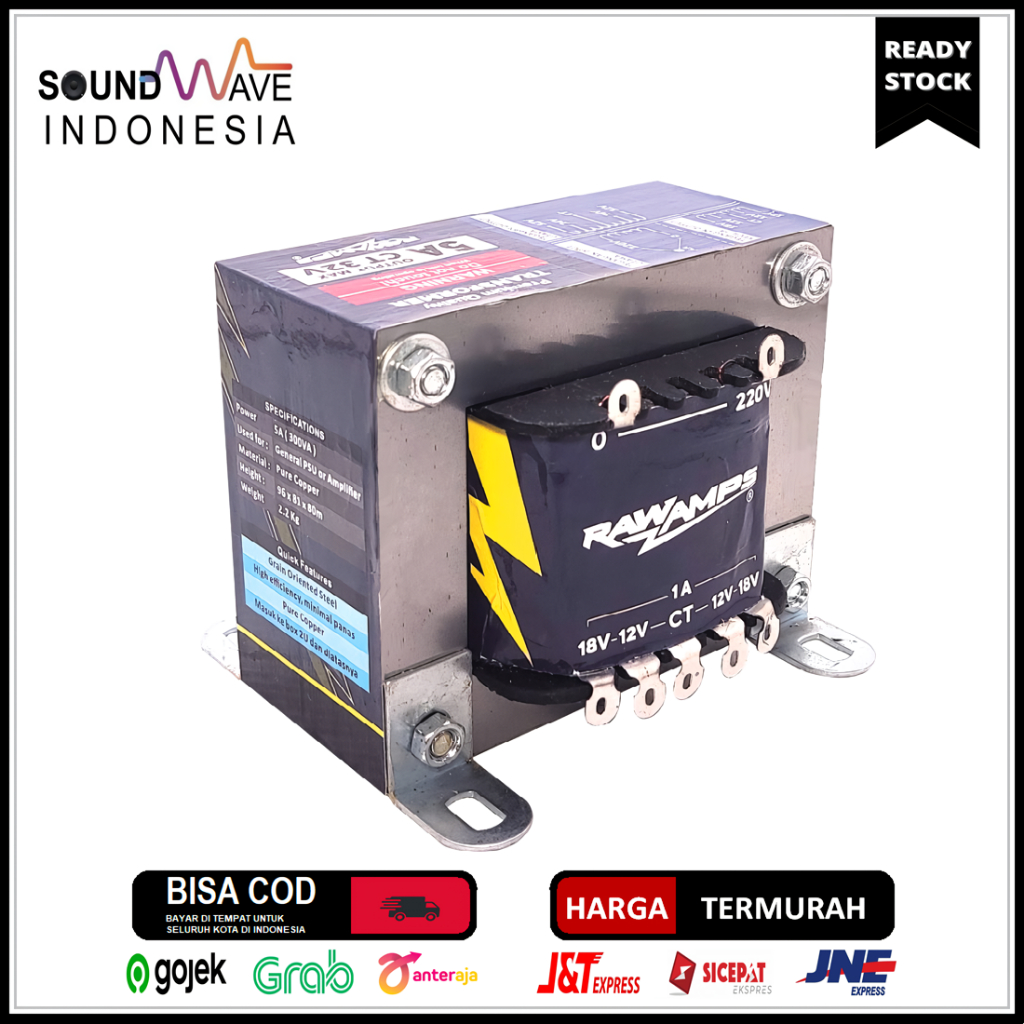 Jual TRAFO 5A CT 32V TRAVO KOTAK EI PSU POWER SUPPLY RAWAMPS | Shopee ...