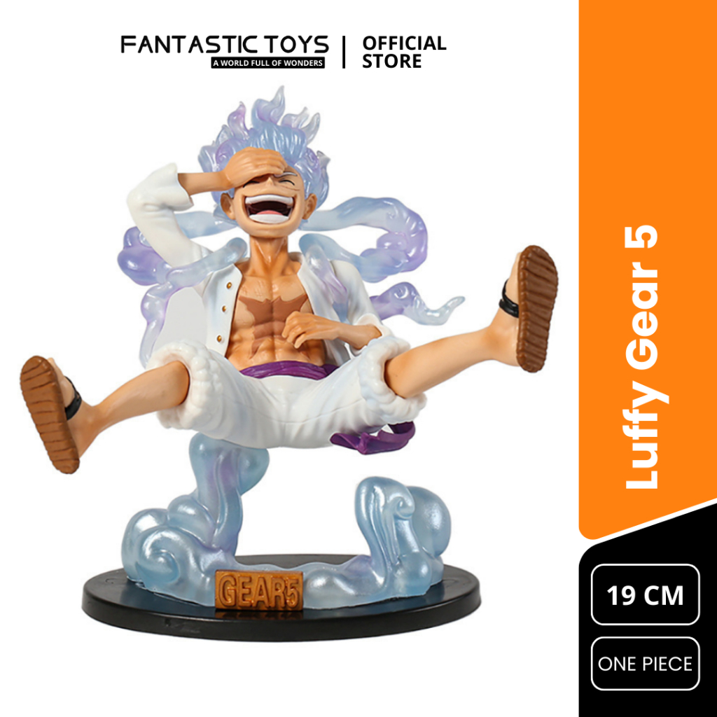 Jual Monkey D. Luffy Sun God Nika Action Figure Anime One Piece Gear 5 ...