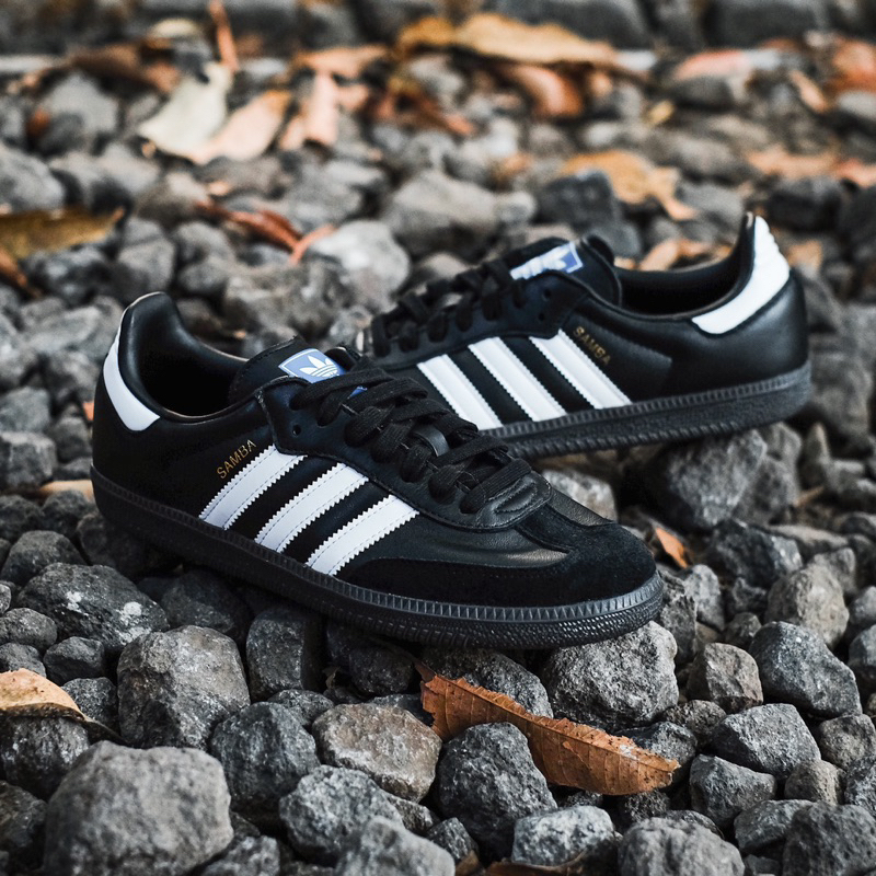 Jual Adidas Samba OG Black Gum Original B75807 | Shopee Indonesia
