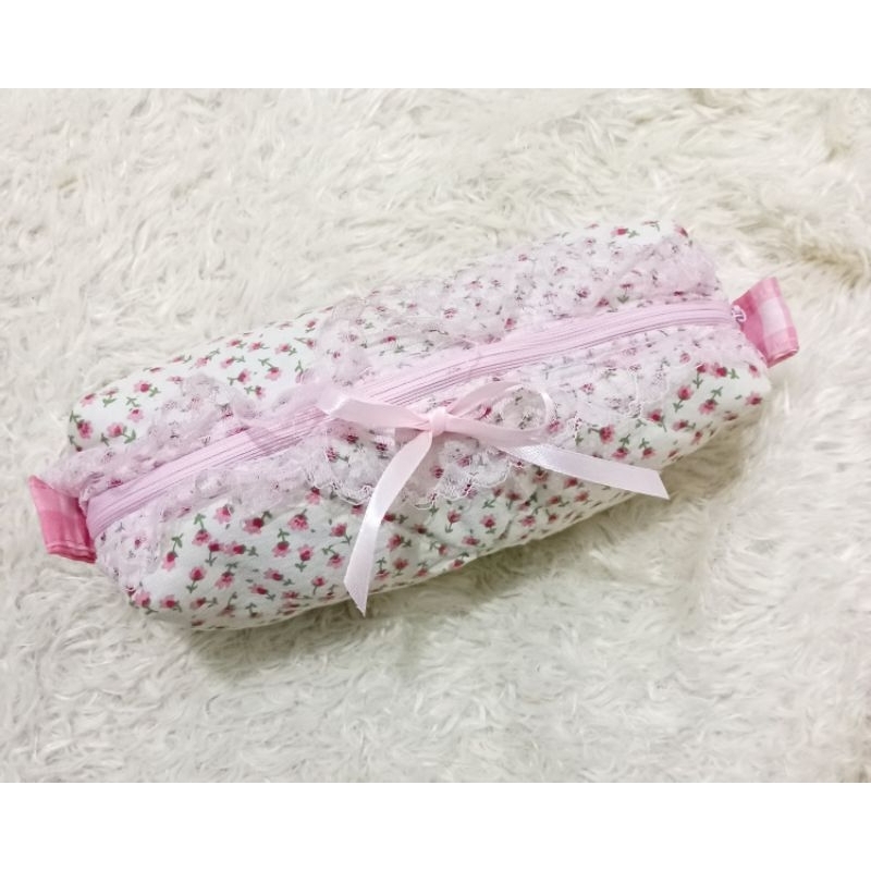 Jual Quilting Pencil Case | Tempat Pensil Coquetta | Shopee Indonesia