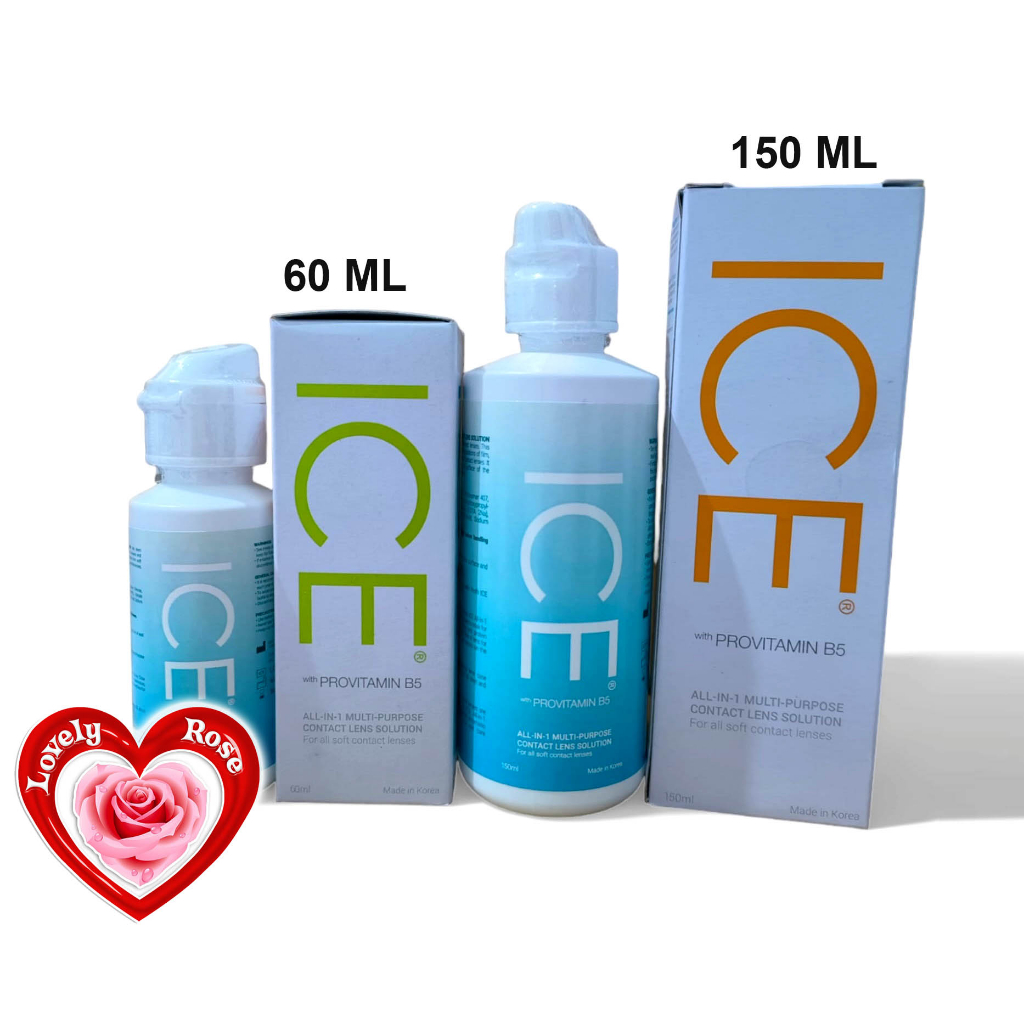 Jual ICE CAIRAN SOFTLENS 60 ML - 150 ML / PEMBERSIH SOFTLENS / CONTACT ...