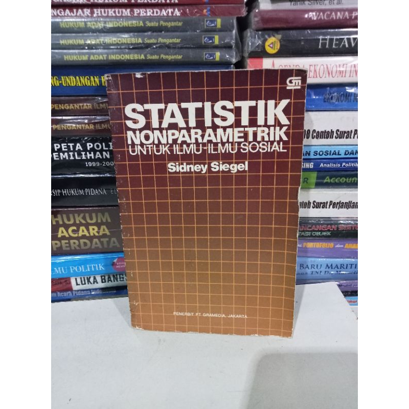 Jual Buku STATISTIK NONPARAMETRIK. | Shopee Indonesia