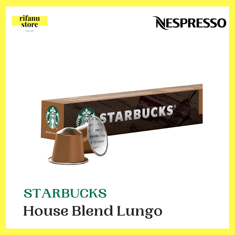 Jual Nespresso Starbucks lungo House Blend Coffee Capsule Shopee