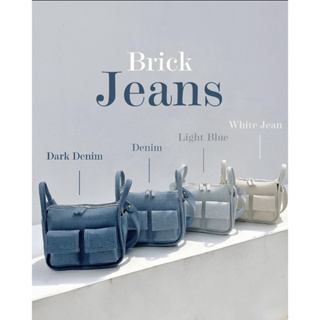 Little Bunny Brick Jeans Pastel Bag 22 Original Thailand Ready Stock - Apple