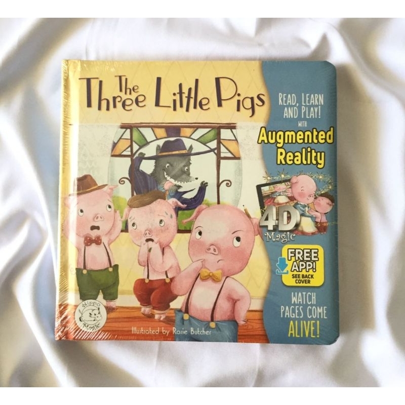 Jual BOARDBOOK Buku BBW Buku Cerita Anak The Three Little Pigs ...