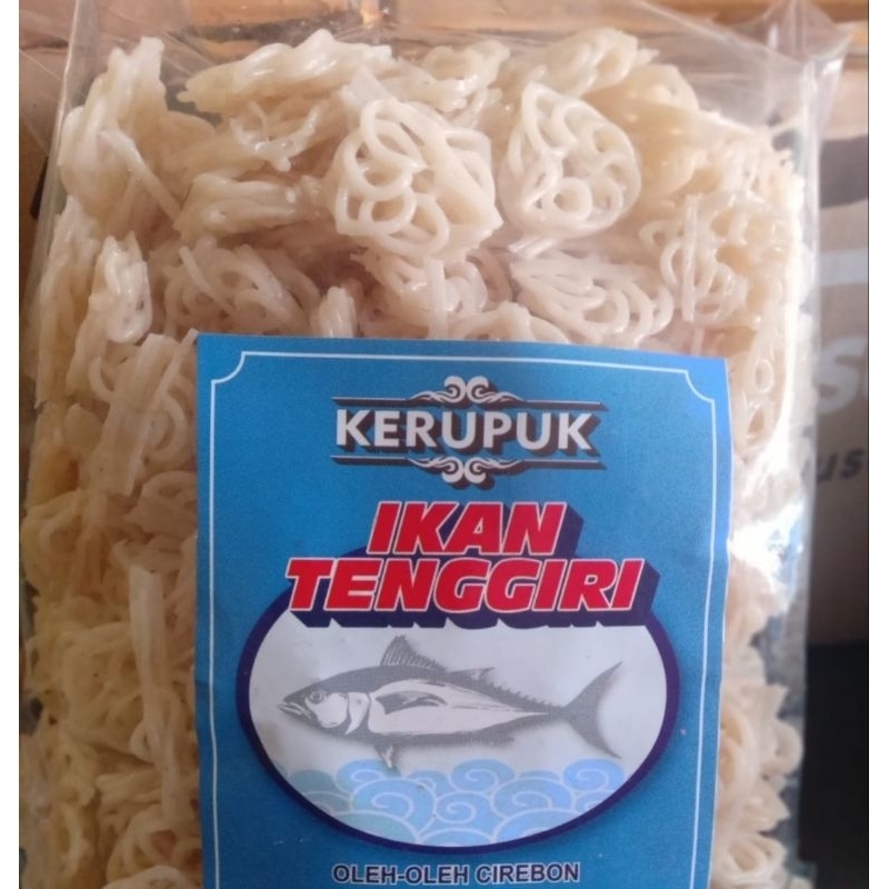 Jual Kerupuk Ikan Tenggiri 500gram Enak Asli Khas Cirebon Shopee