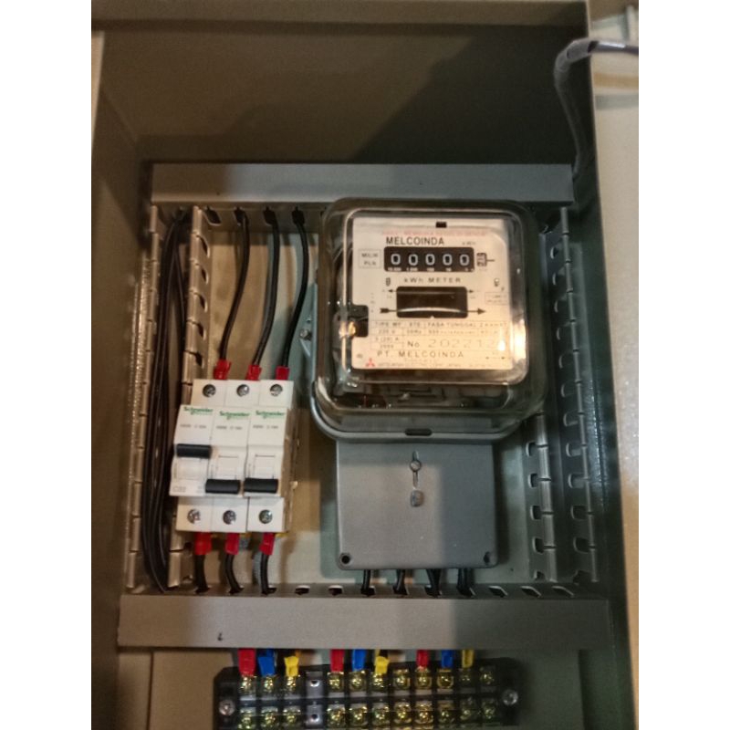 Jual panel kwh 1 phase 220v lengkap set | Shopee Indonesia