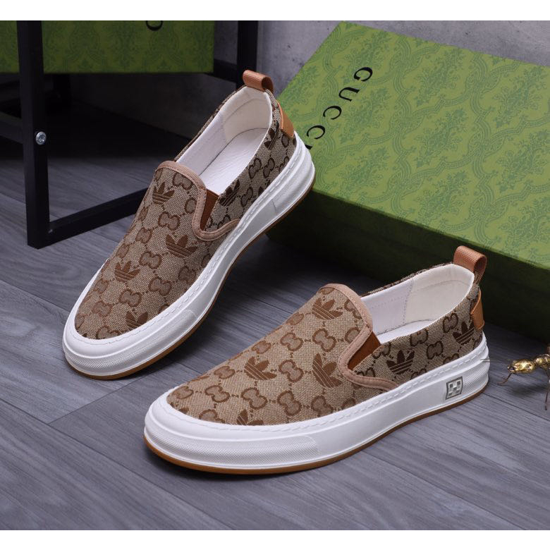 Gucci mens slip on sneakers clearance