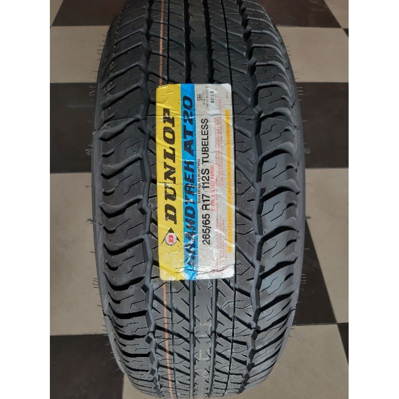 Jual Ban Dunlop 265/65 R17 Grandtrek AT20 | Shopee Indonesia