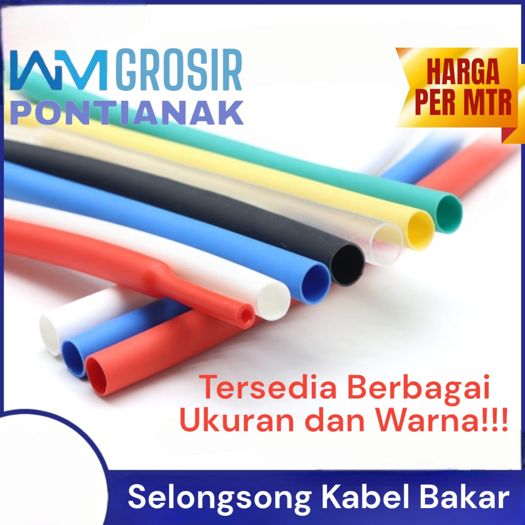 Jual Heatshrink Tube Heat Shrink Tubing Selongsong Kabel Bakar Per ...