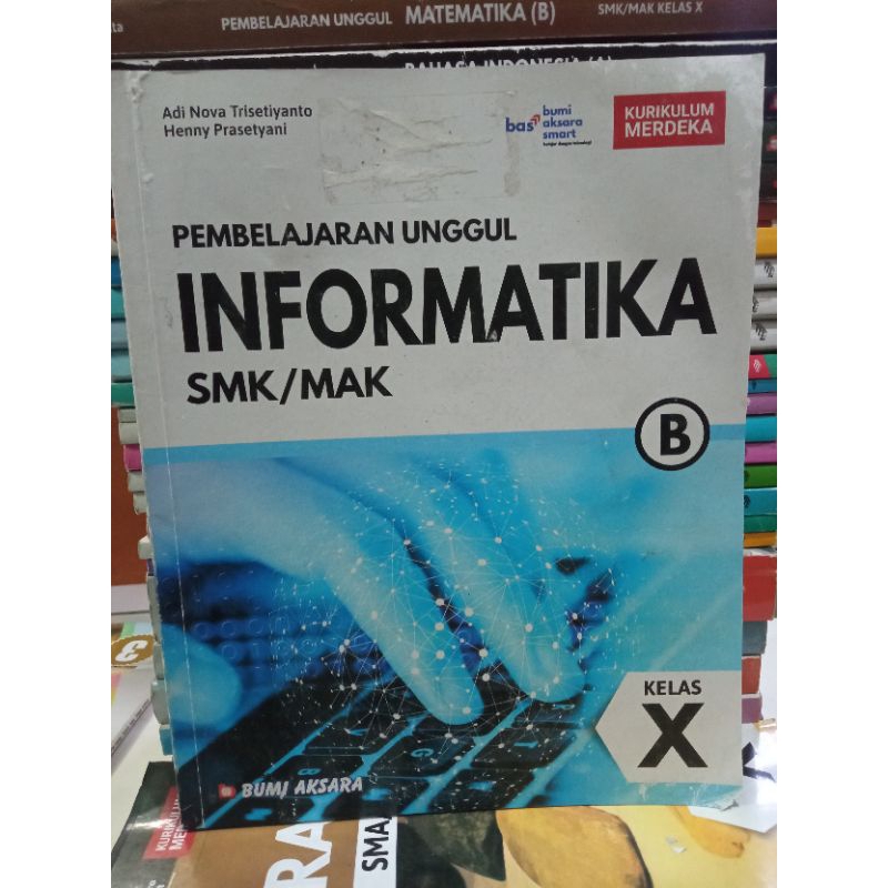 Jual BUKU INFORMATIKA B UNTUK SMA KELAS 10 KURIKUPUM MERDEKA | Shopee ...