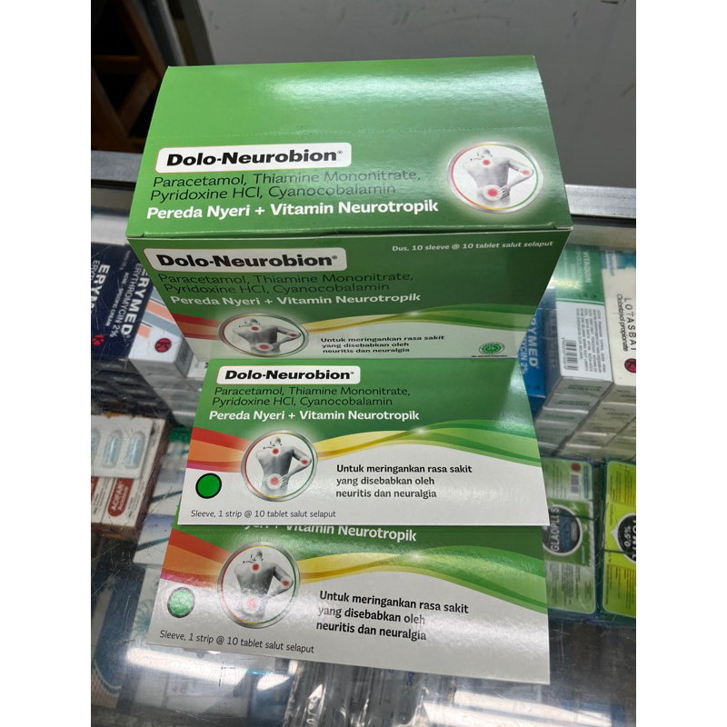 Jual Dolo Neurobion Per Strip 10 Tablet | Shopee Indonesia