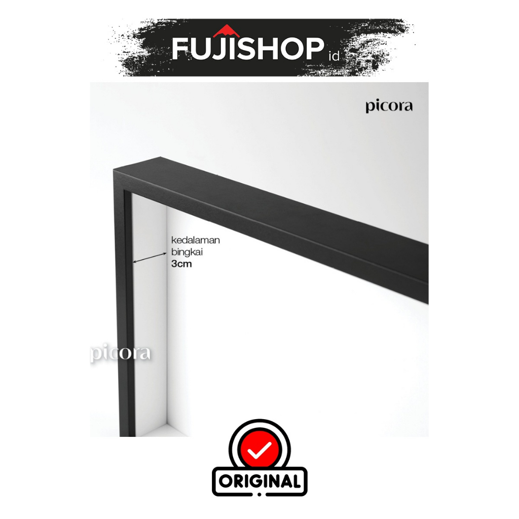 Jual Picora 3D Frame A4 (21x30cm) Bingkai Foto 3D | Shopee Indonesia