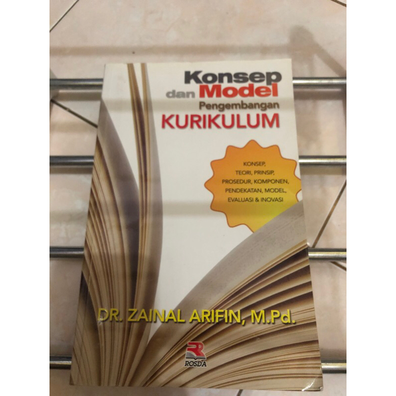 Jual Preloved Buku Konsep Dan Model Pengembangan Kurikulum Zainal ...