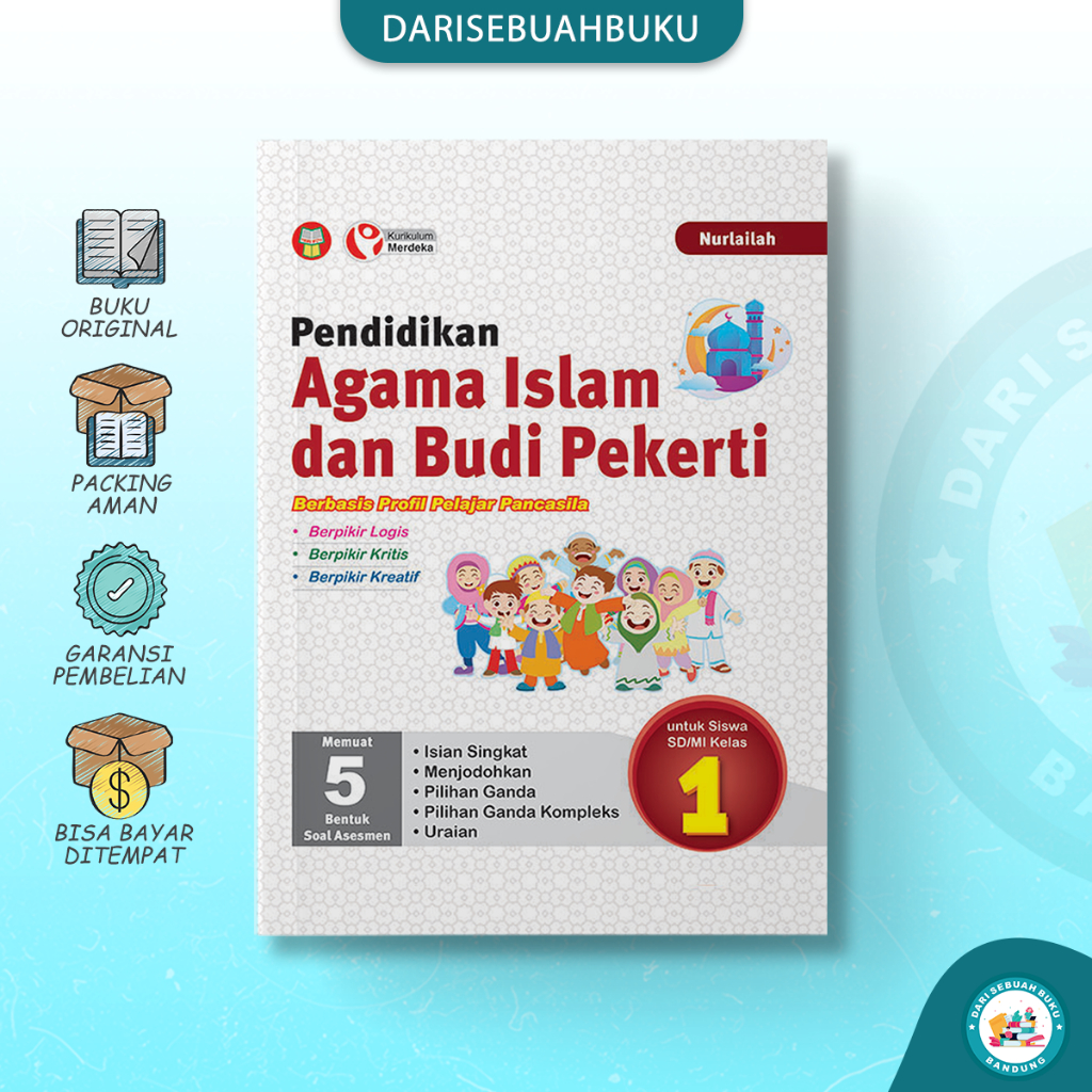 Jual Buku PAI & BUDI PEKERTI SD Kelas 1 - Kurikulum Merdeka - Buku ...