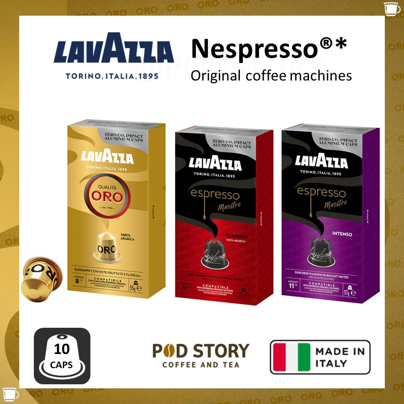 Jual Nespresso LavAzza (Espresso Maestro) Coffee Capsules/Kopi Kapsul ...