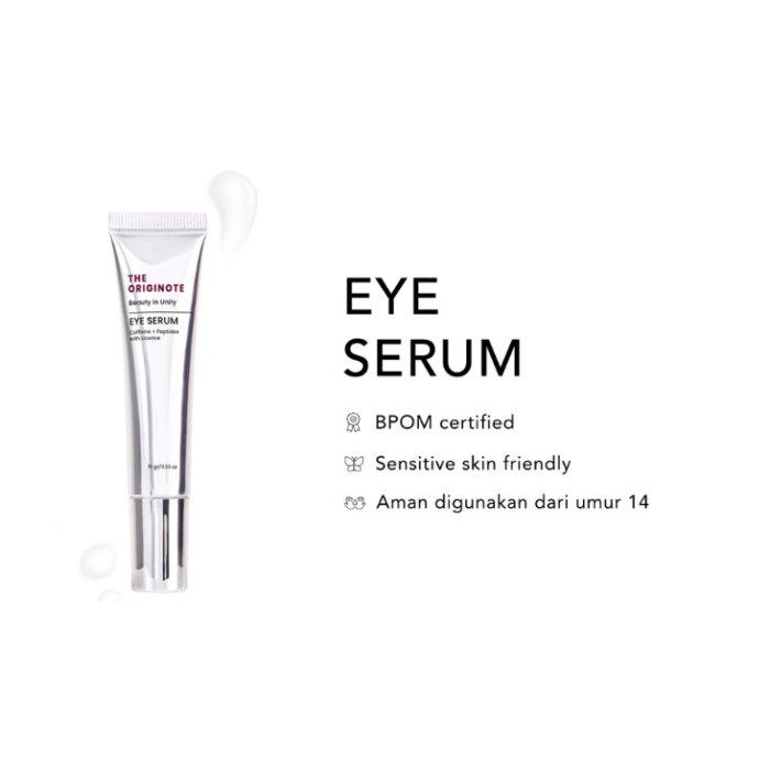 Jual The Originote Eye Serum Eye Treatment Eye Cream 15gr Shopee
