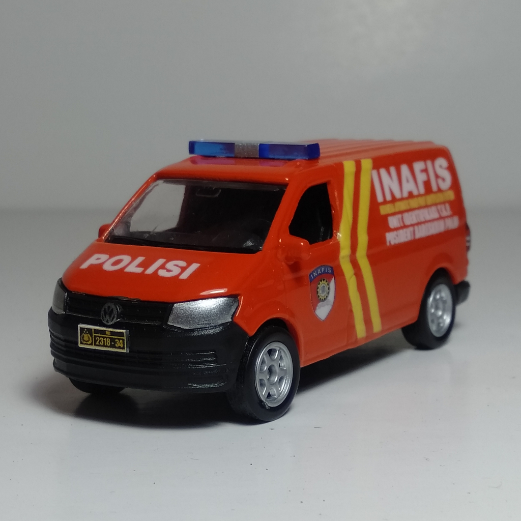 Jual Diecast Miniatur Skala 1/64 Mobil Polisi Indonesia INAFIS | Shopee ...