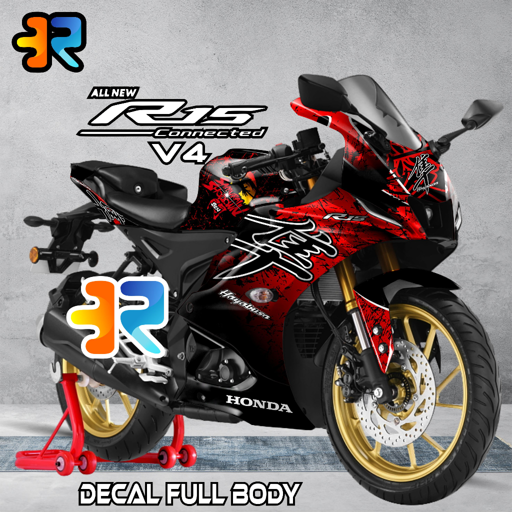 Jual Decal R15 V4 Stiker Full Body Variasi Desain Hayabusa | Shopee ...