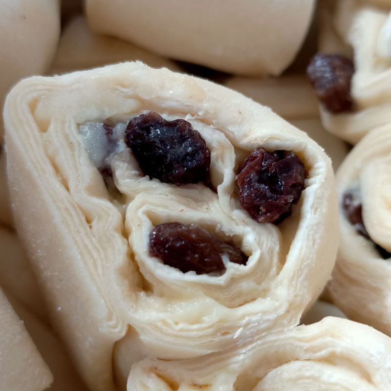 Jual Bonpatis Danish Raisin Dough 35gr Repack 10pcs Exp 10/01/26 ...