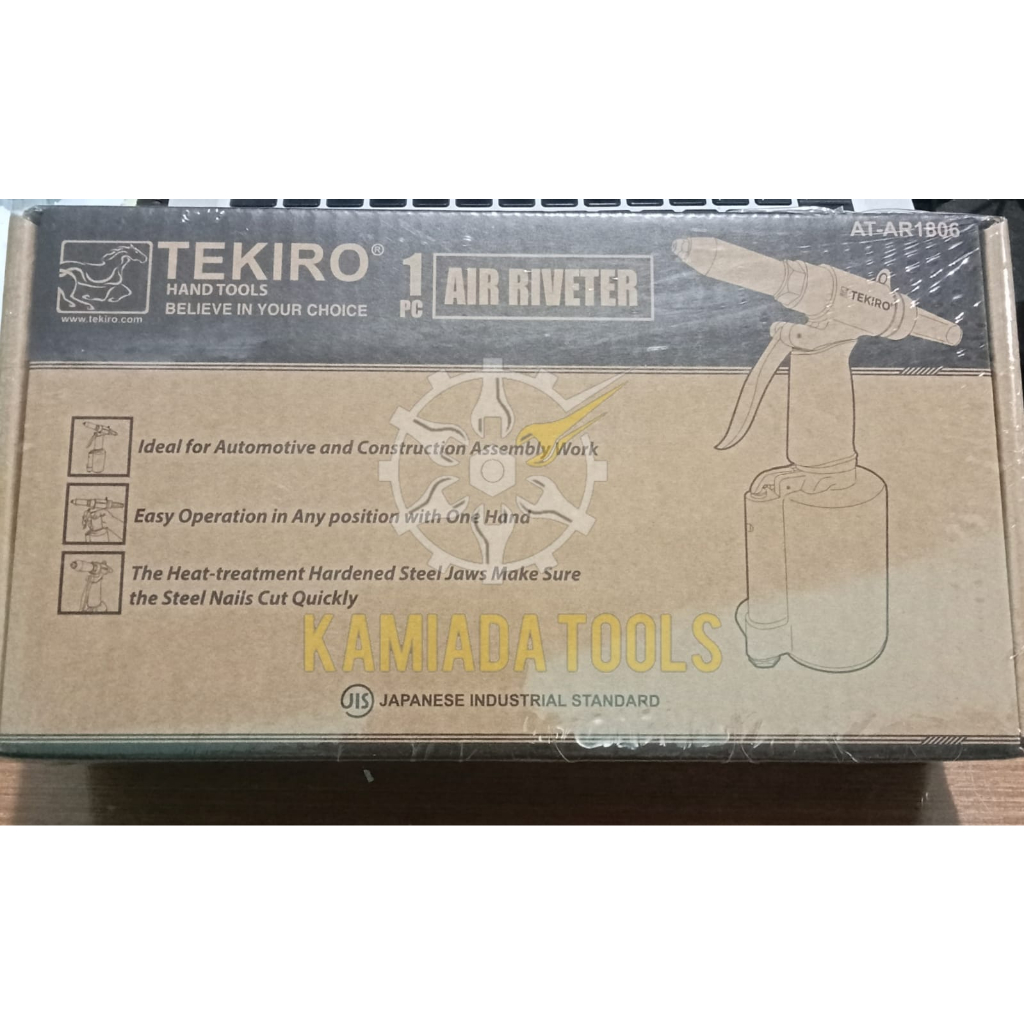 Jual Air Riveter TEKIRO/Riveter Angin/Mesin Tembak Rivet TEKIRO