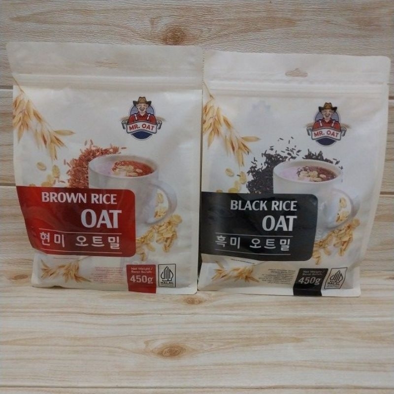Jual Mr.Oat Brown Rice Oat / Black Rice Oat | Shopee Indonesia