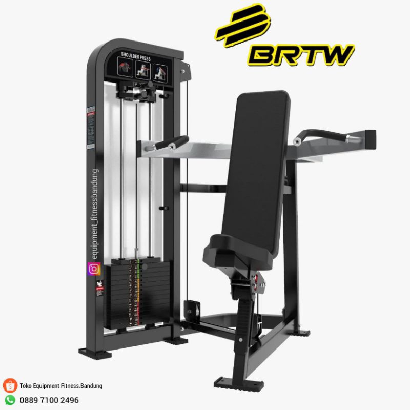 Jual BRTW FITNESS HS04 Shoulder Press Machine | Shopee Indonesia