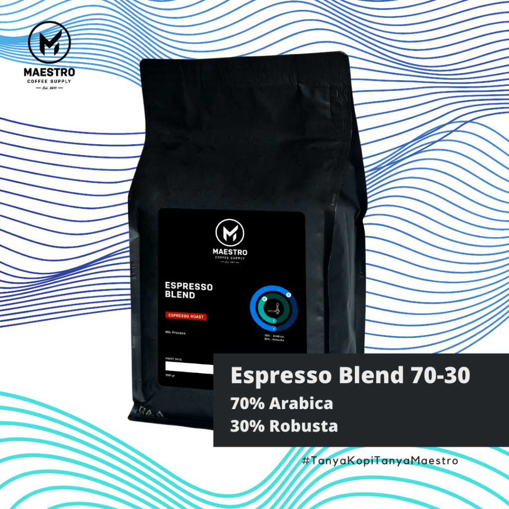 Jual MAESTRO COFFEE SUPPLY - Biji Kopi Roasted Beans ESPRESSO BLEND ...