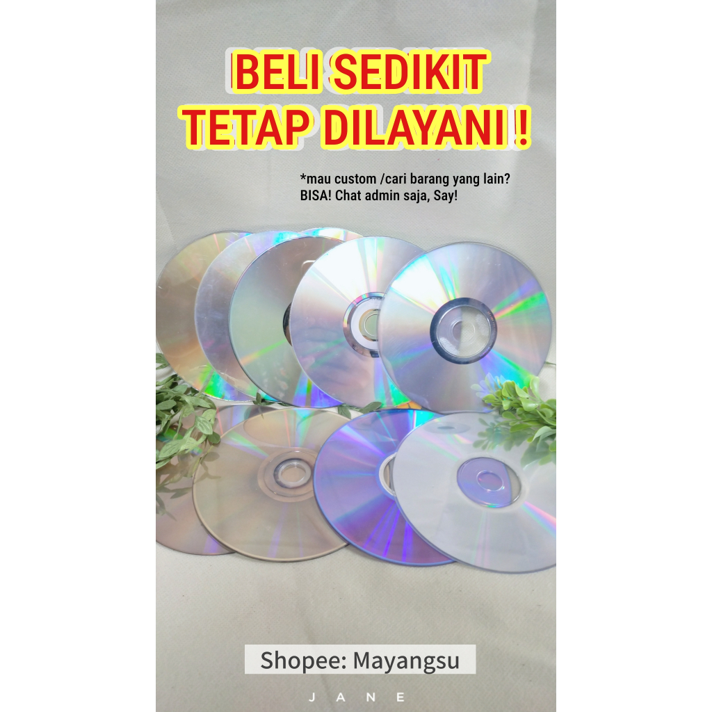 Jual Kaset DVD CD VCD Bekas Untuk Bahan Kerajinan Murah | Shopee Indonesia