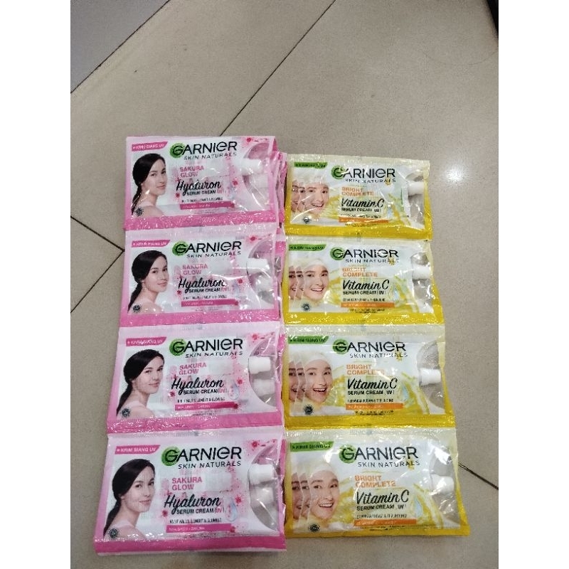 Jual Garnier cream sachet ( 12 pcs) Shopee Indonesia