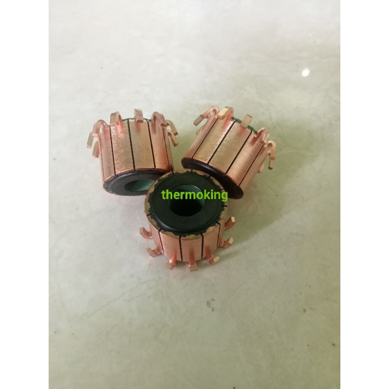 Jual komutator kolektor lamel 12 as 8 (ID 8mm) untuk blower thermoking ...